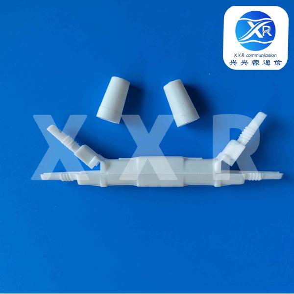 Caixa protetora de cabo de fibra óptica FTTH redonda branca
