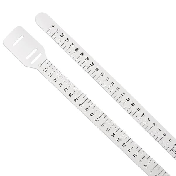 Fita de medição da circunferência meados de plástica do úmero para a clínica pediatra