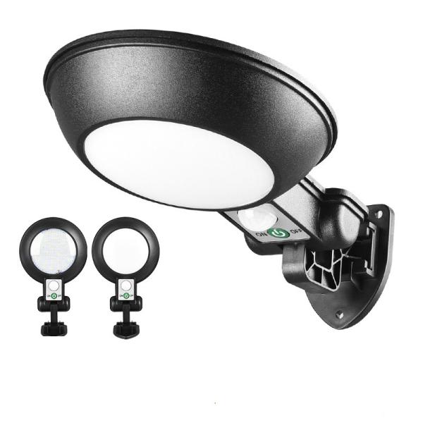 Water Resistance 500LM 5.5v 2.5w Solar Motion Sensor Wall Light FCC Certified
