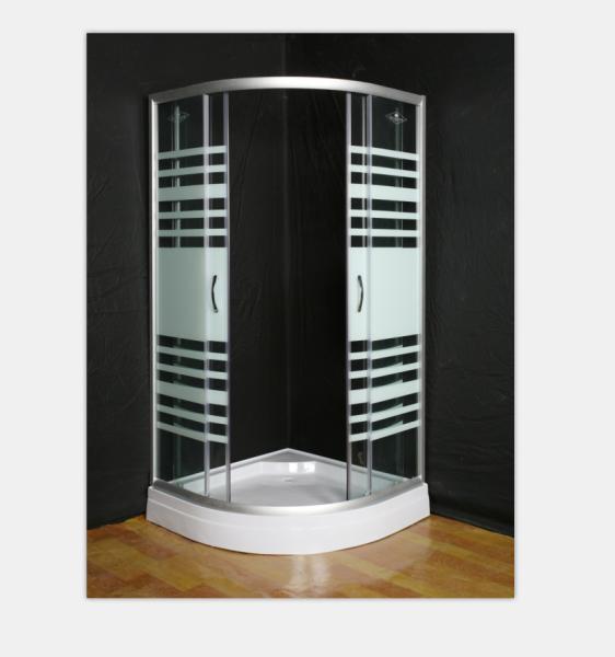 Square / Arc Shower Door Enclosures , ABS Tray Bathroom Shower Enclosures