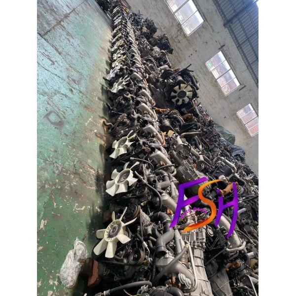 Agriculture Farm Used  Engine  4 Cylinder 4JB1 4JB1T ForIsuzu Pickup Turcks Engine for Sale