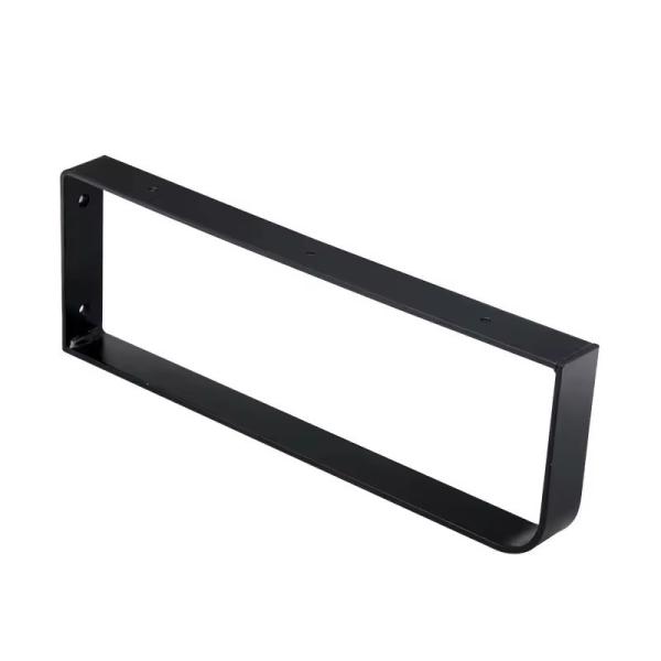 Matte Black Stainless Steel Towel Bar Self Adhesive Bathroom Wall Mounted Towel Rack