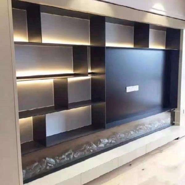 Television TV Wall Niche Metal Decor Shelf Customized Color