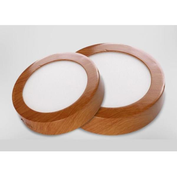 Pmma Led Panel Light 18w , Wood Grain Color Living Room Ceiling Lights