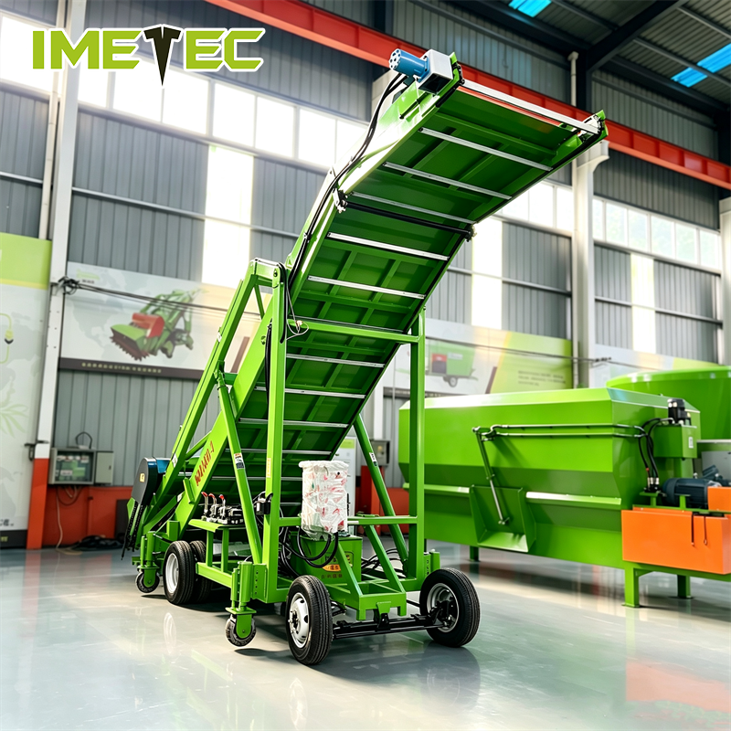 Manganese Steel Frame Livestock Silage Feeding Equipment Reclaimer OEM