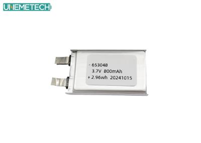 20C High Discharge Rate 3.7V 800mah Lipo Battery 653048 for RC Airplane