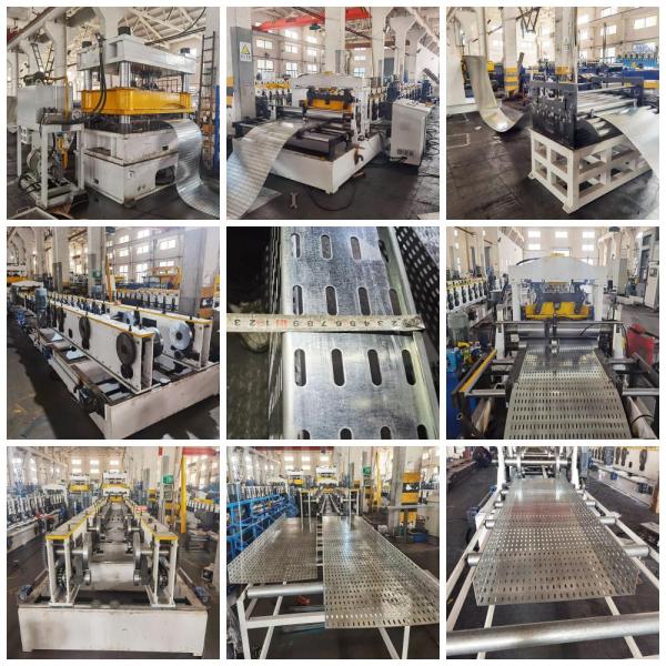 Fully Automatic Cable Tray Forming Machine Manufacturing 4.4KW