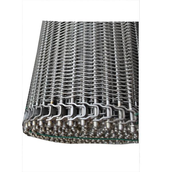 O transporte espiral de aço inoxidável Mesh Belt do fio do metal do produto comestível com a corrente para a fornalha do forno extingue o desidratador de 310s SS