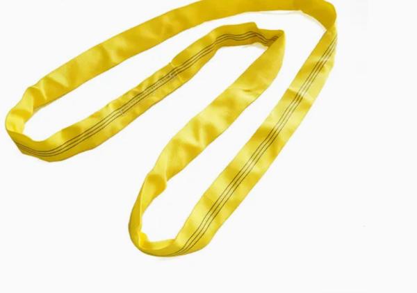 China Factory 3t Lifting Hoisting Cargo Yellow Strap Endless Round  Sling