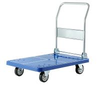 Camions en plastique durables silencieux de plate-forme, chariot 150kg à camion de main