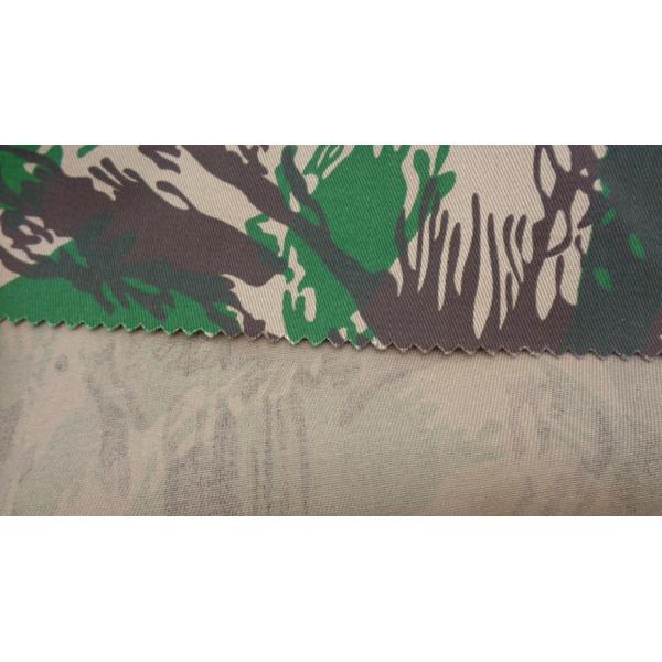 185 camuflaje uniforme del algodón del poliéster 35% de la tela el 65% del paño del G/M a prueba de viento