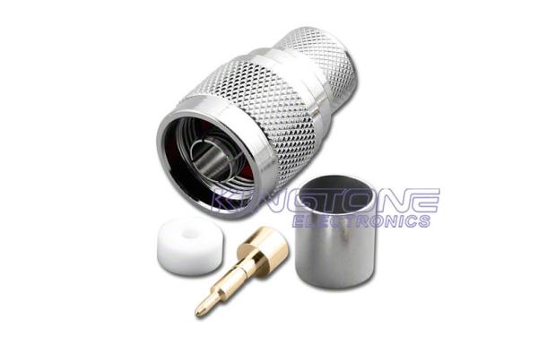 TNC Female and male Coaxial Cable Connectors 50 Ohm 75 Ohm for RG59 Cable