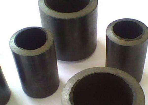 Black Color Tower Packing Column Internals Heat Resistance Carbon Raschig Ring