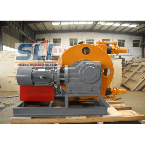 Diesel / Electric Hose Squeeze Pump For Underground Construction Easy Maintenance