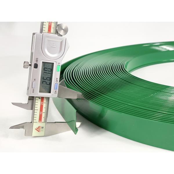 One Inch Green Color Channel Letter Plastic Trim Cap With Protect Film Easy Installation