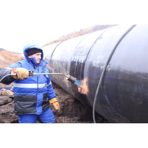 Fiberglass Reinforced Heat Shrinkable Sleeve Extrusion Line For Oil Gas Pipeline Anti-Corrosion protection
