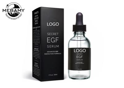 EGF que repara o soro orgânico da cara, toda a garrafa de vidro do soro antienvelhecimento natural