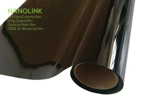 Translucent Coloured UV Protection Window Film For Car / Residential Glass For Privacy