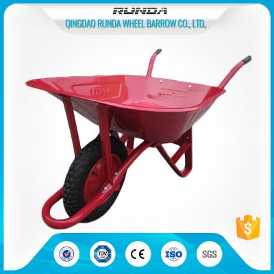Steel Tray Heavy Duty Wheelbarrow , County Clipper Wheelbarrow 65L Water Capacity
