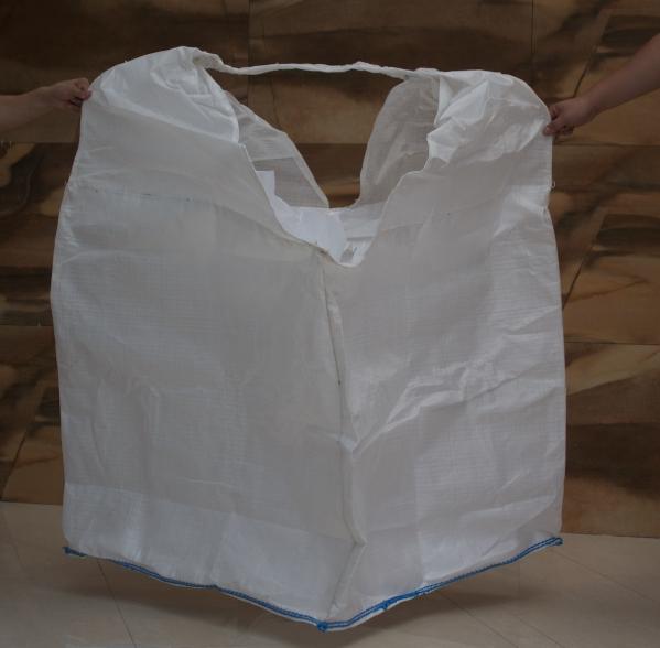 Tunnel Loop FIBC Big Bag Flap Super Sack Bags With Two Point Lift