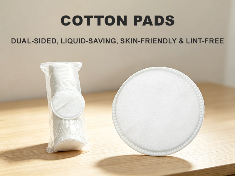 Single Use Lint Free Cotton Pads 100 Percent Pure Cotton Pads For Skin Care