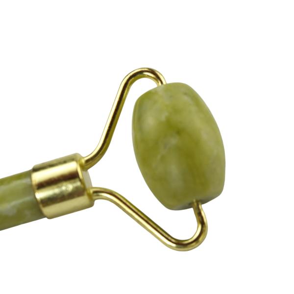 Face Massage Equipment Natural Xiuyan Jade Facial Roller 100% Natural Jade Massager for Beauty Tools and Skin Care