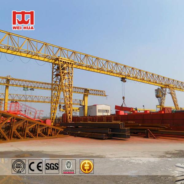 High Efficiency 10t Mobile Single Girder Goliath Crane A5 Quay Gantry Crane