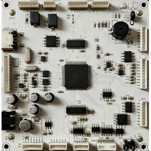 High Stability Custom PCBA with FR4 Material, 0.1mm Minimum Hole Size, and Flame