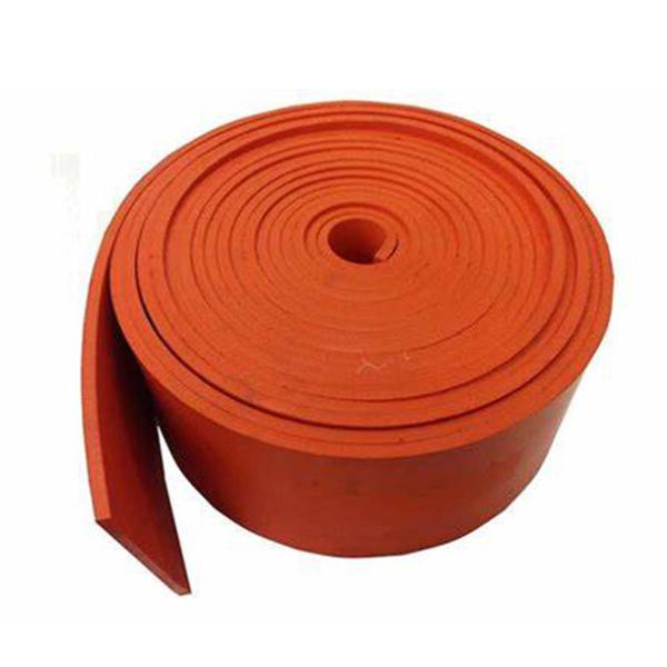 Duro 40 Natural Rubber Skirting Orange Red Rubber Conveyor Skirtboard
