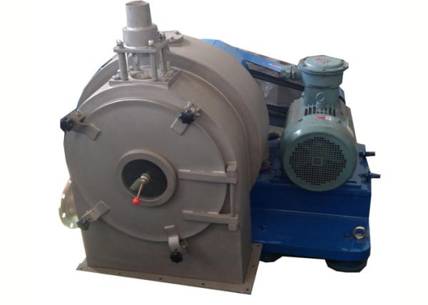 Um centrifugador químico de aço inoxidável do empurrador da fase para a desidratação do sulfato de cobre