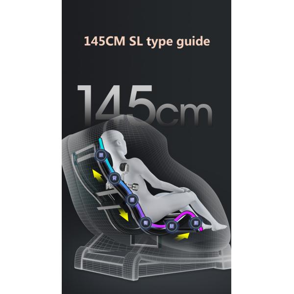 145CM SL Music Shiatsu Massage Chair Bionic Shoulder Hypnotherapy