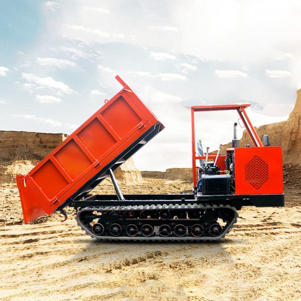 4 Ton Crawler Dumper Truck For Hardened Road Surfaces And Power Engineering