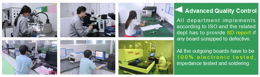 HASL/HASL-LF, OSP, доска PCB собрания FR4 доски ENIG PCB&PCBA разнослоистая