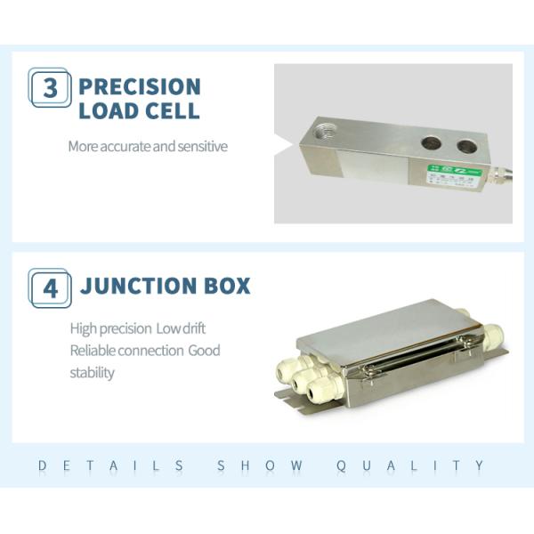 Digital Buffering Weighing Balance Floor Scale Capacity 50 ton For Strip Coil Weighing