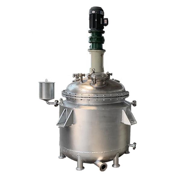 500l 1000l Stainless Steel Mixing Tank Batch Polymerization Chemical Reactor Tank
