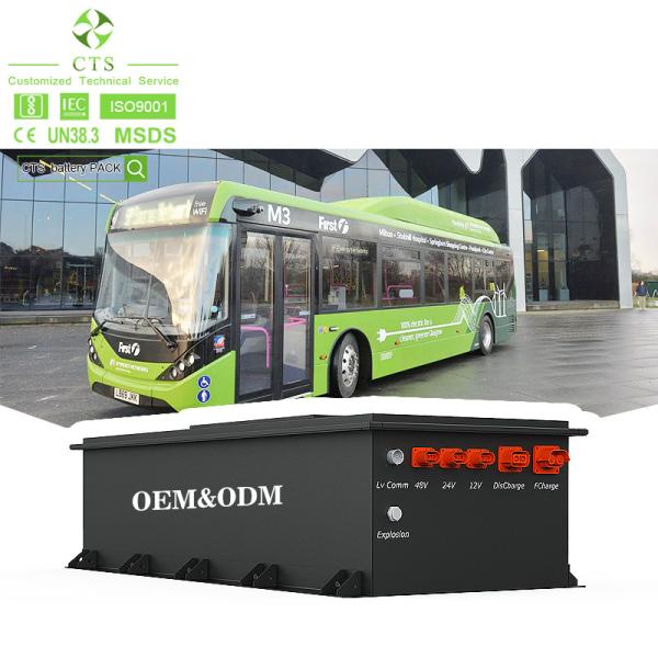 CTS 96V Bateria de lítio de automóvel elétrico 400Ah Bateria de lítio para camião/autocarro elétrico