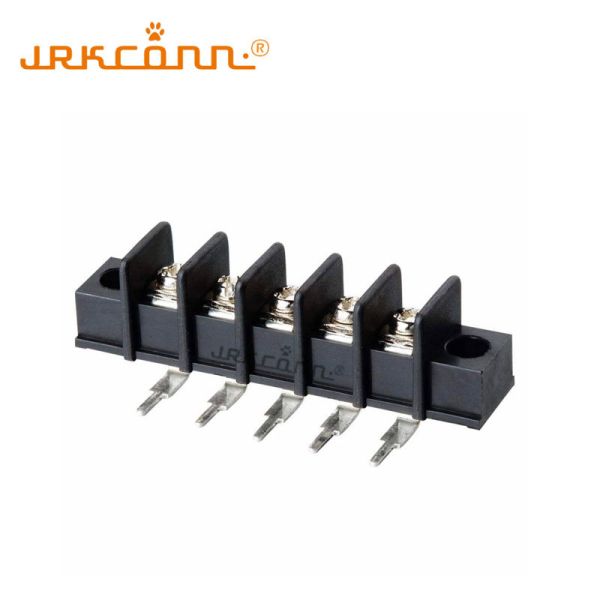 8.25mm Pitch  Barrier Strip Terminal Block With Cover and PA66 Housing