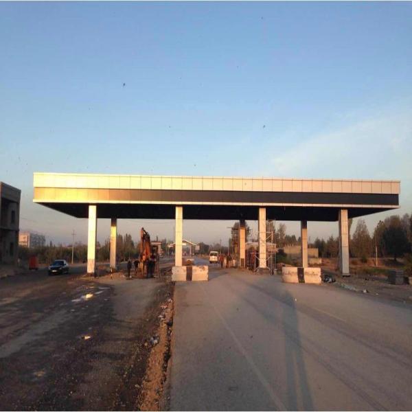 Датчик света сени площади пошлины крыши сени 150mm бензоколонки Q345