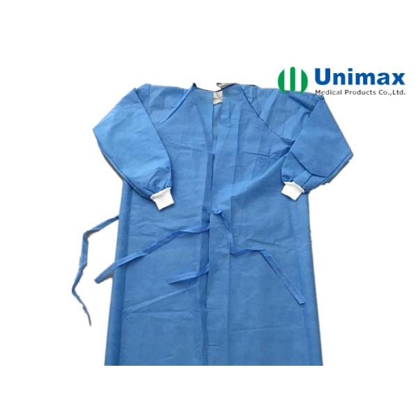 Hospital 60gsm TUV CE Sterile Medical Surgical Gown