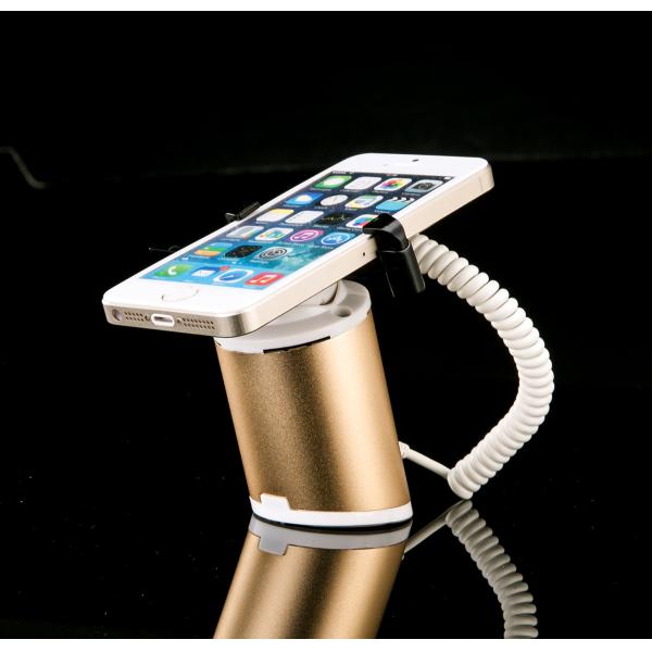 COMER Mobile Phone Tablet Pc Self-alarming Open Display plastic Stand alarm holder charging racks