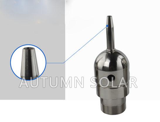 Scattered Rotating Fountain Nozzle , R50 Flower Shape Water Fountain Heads