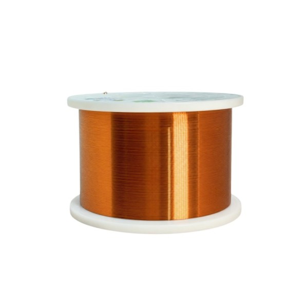 AIW 0.100 × 1.000mm Flat Enameled Copper Wire Class 220 Polyamide Imide Insulation Wire