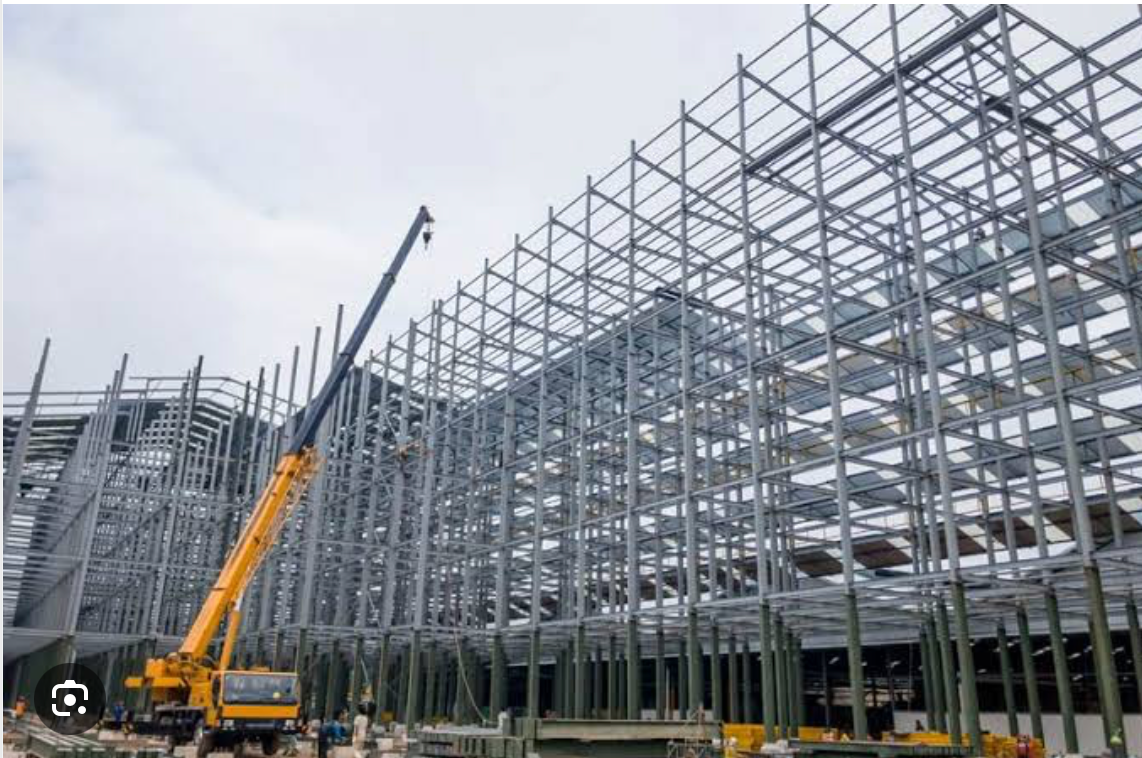 Customizable Concrete Slab Building Durable Modular Steel Structures