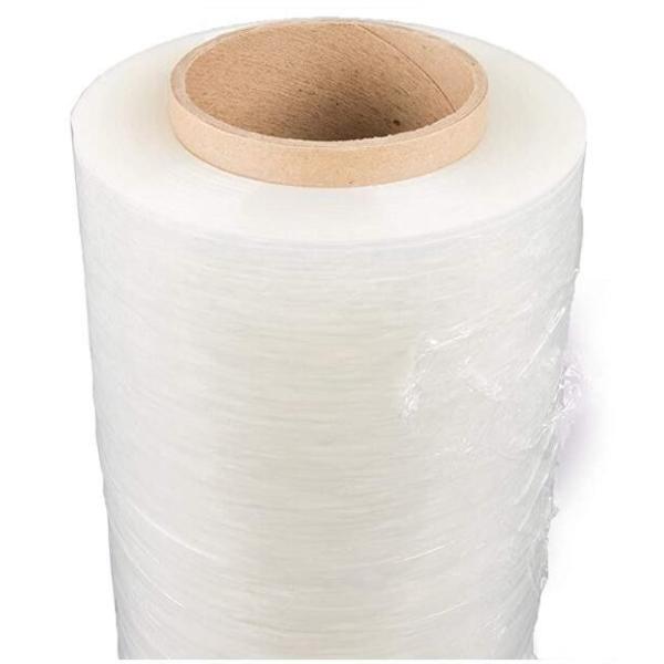Mini Stretch Packing Wrap With Handle For Pallet Wrap, Moving Supplies, Industrial Strength - Clear Film