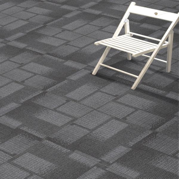 Superseptember Office Floor Tiles Design Loop Pile Pattern with 2.8/4.5mm Pile Height