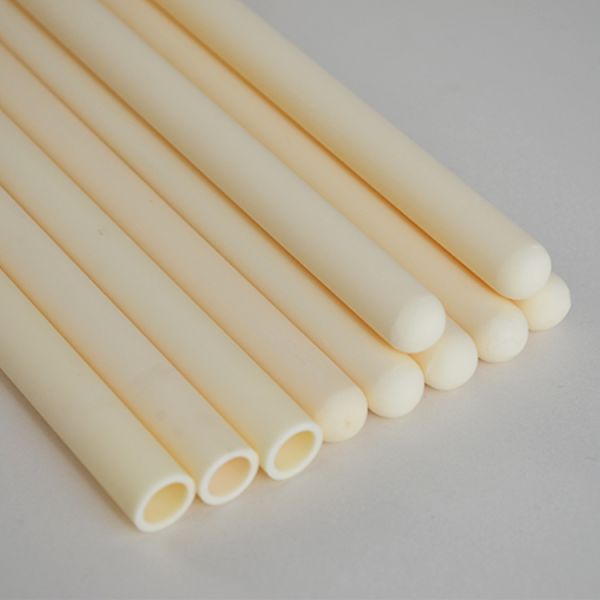 Industrial Ceramic Tubes For High Temperature , Precision 99.5% Al2O3 Tube