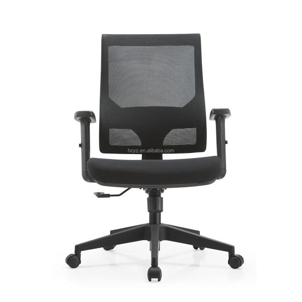 Foshan Black Swivel Fabric Mesh Executive Office Chairs for Home Office 650*580*960-1060mm