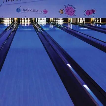 Brunswick Bowling Lane Refurbished Tenpin Bowling Equipment with Grey Metal Material