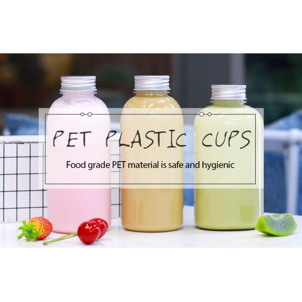 300ml 350ml 400ml Pet Plastic Beverage Bottle for Beverage Customization and Branding