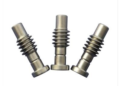 Helix Angle S45C 42CrMo Steel Cnc Worm Gear One Lead M0.5 DIN3962
